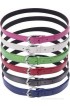 Viva Girls, Women Pink Artificial Leather Belt(Red, white, blue, black, green) Viva Girls, Women Pink Artificial Leather Belt(Red, white, blue, black, green)